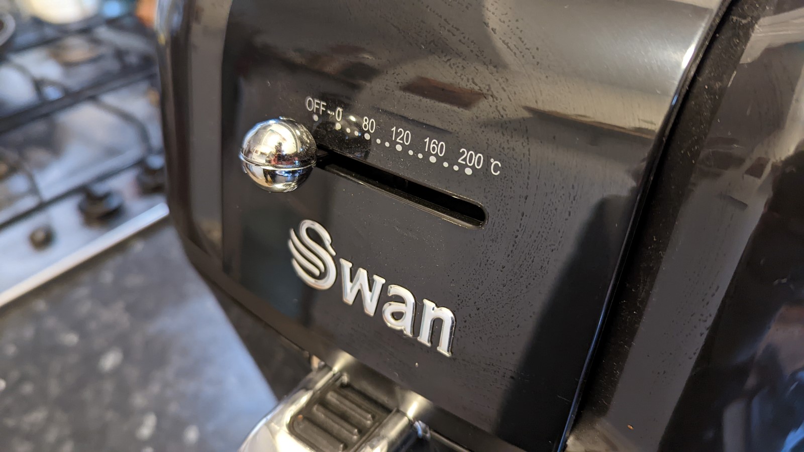 Swan ретро-фритюрница SD10510 ползунок температуры